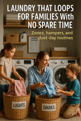 Laundry That Loops for Families With No Spare Time