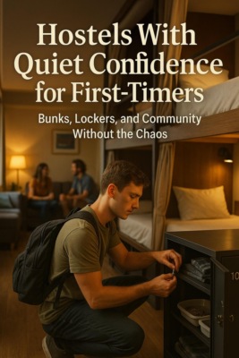 Hostels With Quiet Confidence for First-Timers
