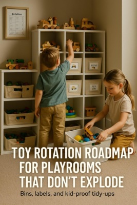 Toy Rotation Roadmap for Playrooms That Don't Explode