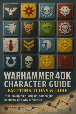Warhammer 40K Character Guide: Factions, Icons & Lore