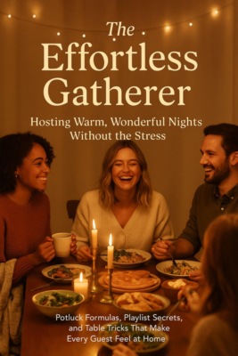 The Effortless Gatherer: Hosting Warm, Wonderful Nights Without the Stress