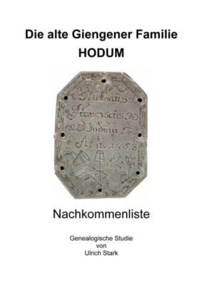 Die alte Giengener Familie HODUM