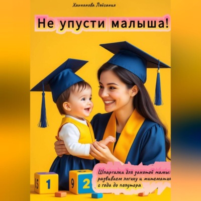 «Не упусти малыша! Шпаргалка для занятой мамы: развиваем логику и математику с года до полутора»