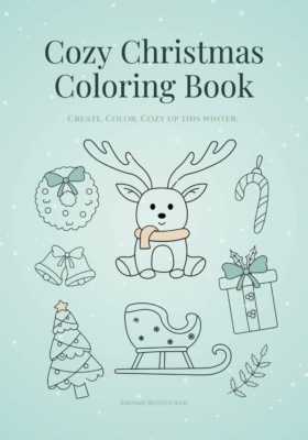 Cozy Christmas Coloring Book