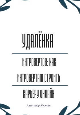 Удалёнка для интровертов: как интровертам строить карьеру онлайн