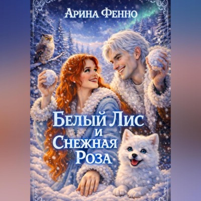 Белый лис и Снежная роза