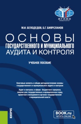 Основы государственного и муниципального аудита и контроля. (Бакалавриат, Магистратура). Учебное пособие.