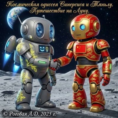 Космическая одиссея Синерсиса и Тяньлу. Путешествие на Луну.