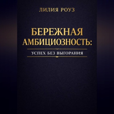 Бережная амбициозность: успех без выгорания