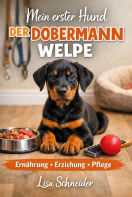 Mein erster Hund der Dobermann Welpe