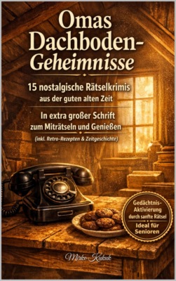 Omas Dachboden-Geheimnisse: 15 nostalgische Rätselkrimis aus der guten alten Zeit