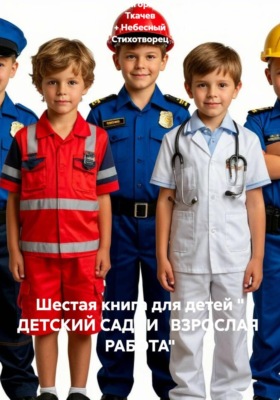 Шестая книга для детей " ДЕТСКИЙ САД И ВЗРОСЛАЯ РАБОТА"