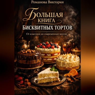 Большая книга бисквитных тортов: от классики до современных вкусов