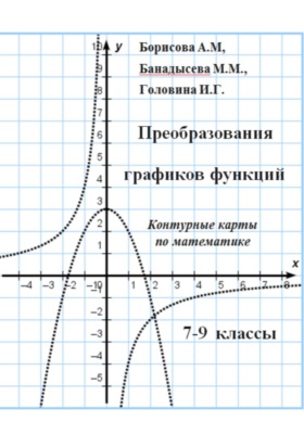 Преобразования графиков функций. 7-9 классы.  Контурные карты по математике