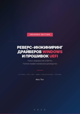 Реверс-инжиниринг драйверов Windows и прошивок UEFI