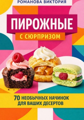Пирожные с сюрпризом: 70 необычных начинок для ваших десертов