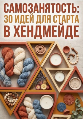 Самозанятость: 30 идей для старта в хендмейде