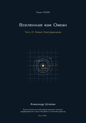 Вселенная как Океан. Часть IX: Вязкая Электродинамика