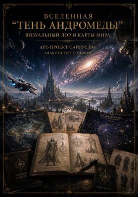 «Вселенная "Тень Андромеды". Визуальный лор и карты мира». «Арт-проект Сайрус Ви. Знакомство с миром»