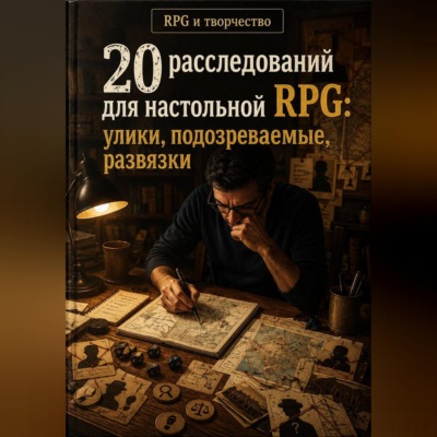 20 расследований для настольной RPG: улики, подозреваемые, развязки