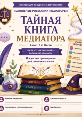 Тайная книга медиатора.Искусство примирения для школьных магов.Пособие для внеурочной деятельности «Школьные ровесники-медиаторы».