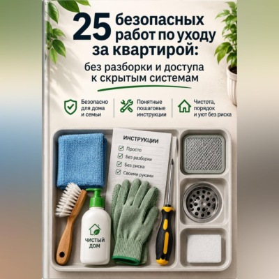 25 безопасных работ по уходу за квартирой: без разборки и доступа к скрытым системам