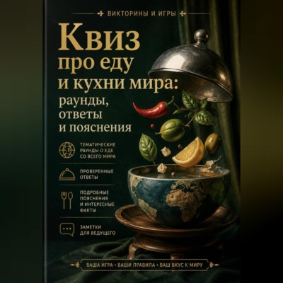 Квиз про еду и кухни мира: раунды, ответы и пояснения