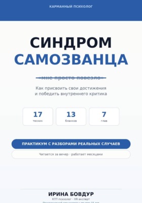 Карманный психолог. Синдром самозванца