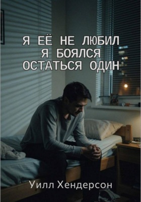 Я её не любил. Я боялся остаться один