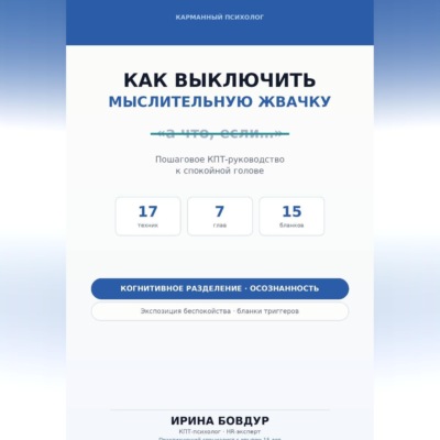 Карманный психолог. Как выключить мыслительную жвачку