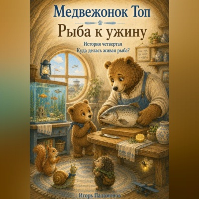 Медвежонок Топ. Рыба к ужину