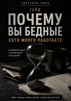 Почему вы бедные, хотя много работаете