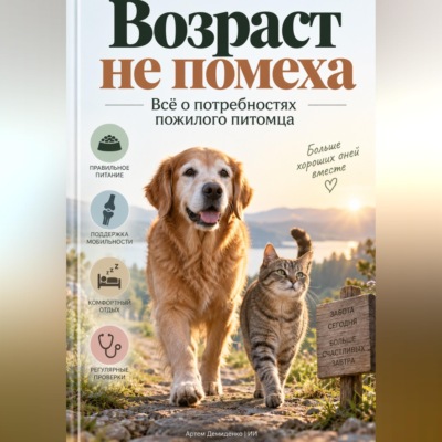 Возраст не помеха: Всё о потребностях пожилого питомца