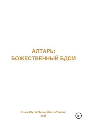 Алтарь: Божественный БДСМ