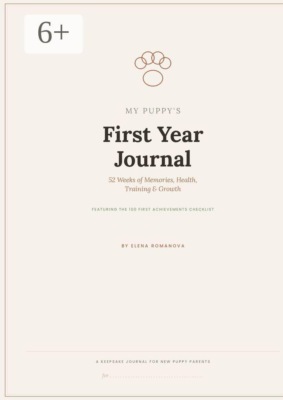 My Puppy’s First Year Journal