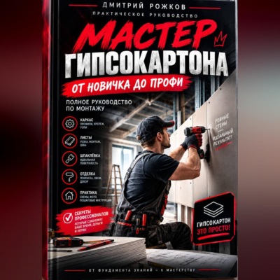 Мастер гипсокартона. От новичка до профи. Полное руководство по монтажу