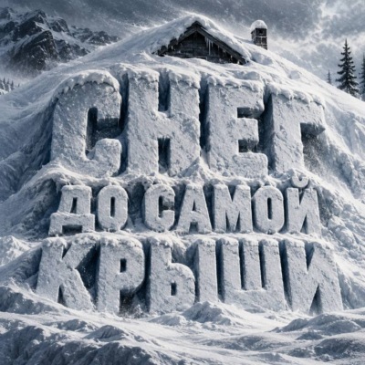 Снег до самой крыши