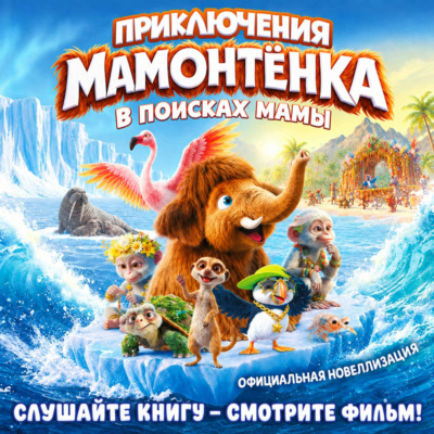 Приключения мамонтёнка. В поисках мамы. Официальная новеллизация