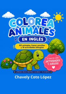 Colorea animales en inglés