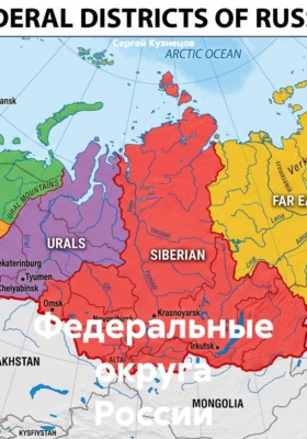 Федеральные округа России