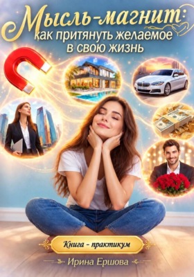 Мысль магнит: как притянуть желаемое в свою жизнь. Книга - практикум