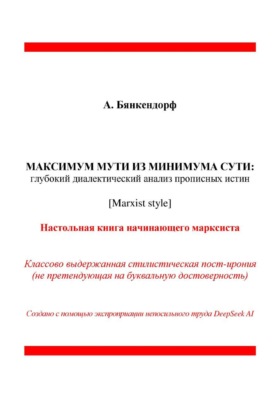 МАКСИМУМ МУТИ ИЗ МИНИМУМА СУТИ