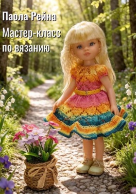 Мастер-класс по вязанию платья "Мисс Весна" для кукол Паола Рейна 32 см