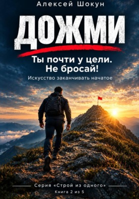 Дожми. Ты почти у цели. Не бросай! Искусство заканчивать начатое