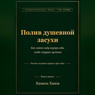 Полив душевной засухи. Том 1. Полное издание первых трёх книг