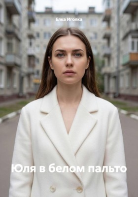 Юля в белом пальто