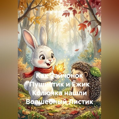Как Зайчонок Пушистик и Ёжик Колючка нашли Волшебный Листик
