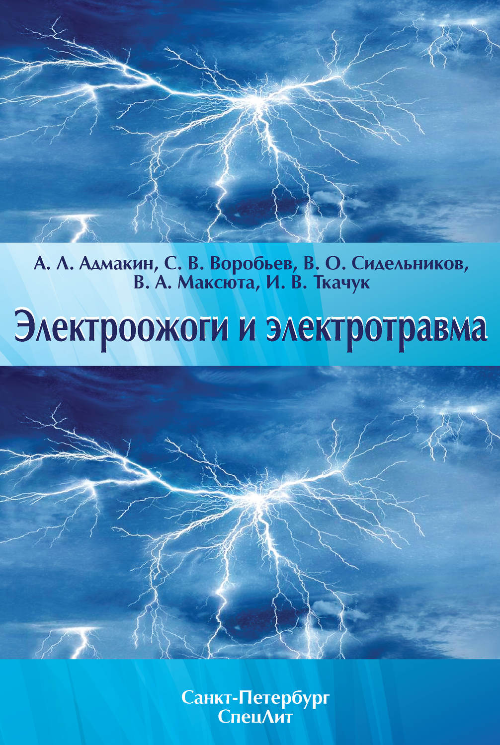 Обложка книги «Электроожоги и электротравма»