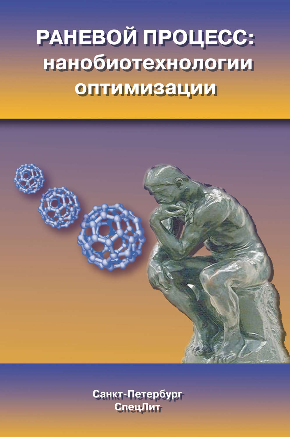 Обложка книги «Раневой процесс: нанобиотехнологии оптимизации»