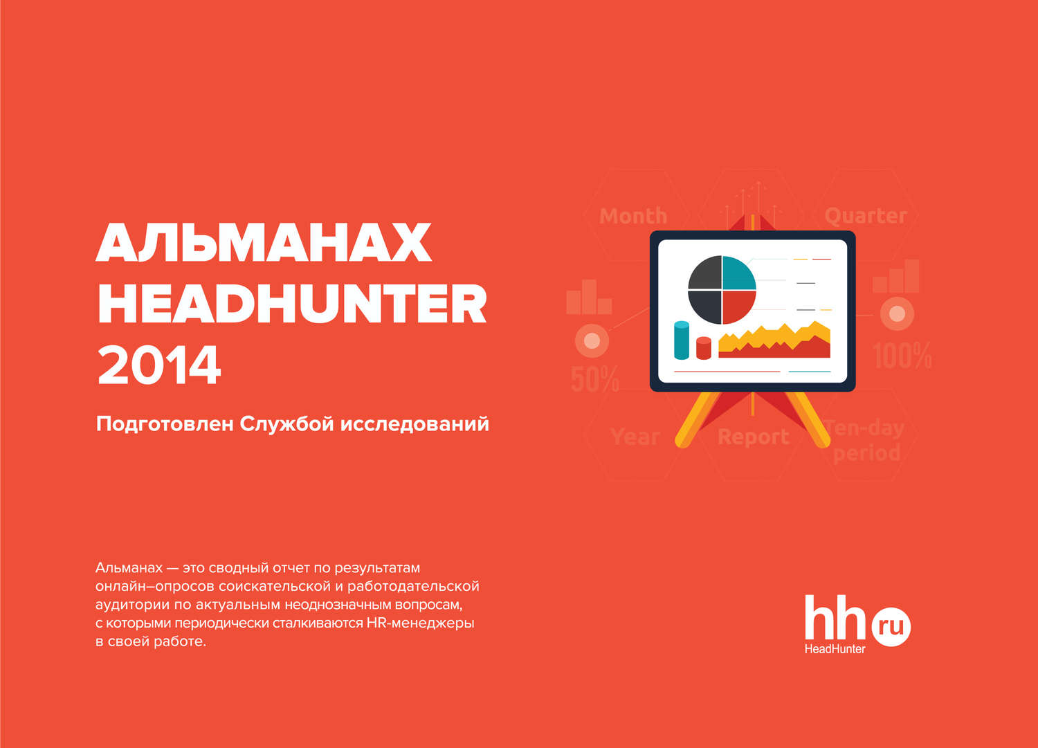 Обложка книги «Альманах HeadHunter 2014»